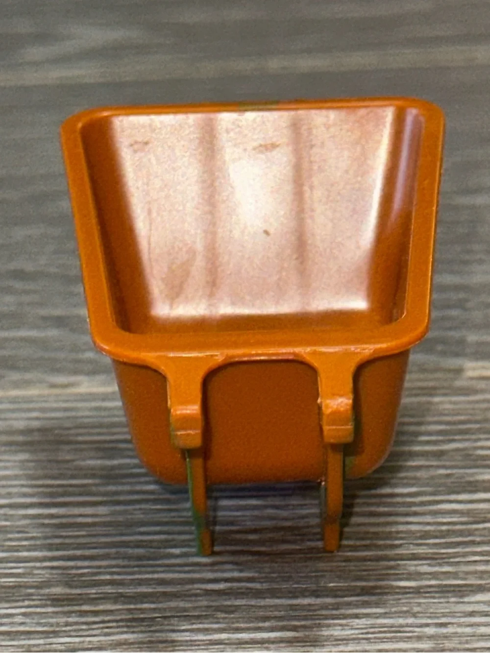 Playmobil brown wheelbarrow